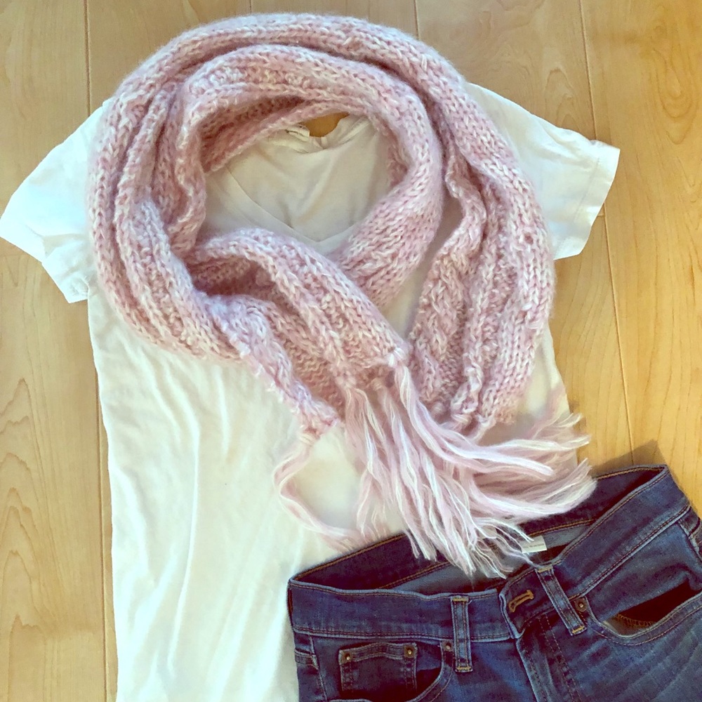 American eagle pink scarf